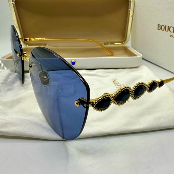 🏆Boucheron BC0132S 002 ‼️Size 63-18-130.Made in Italy 100% authentic - Picture 13 of 16